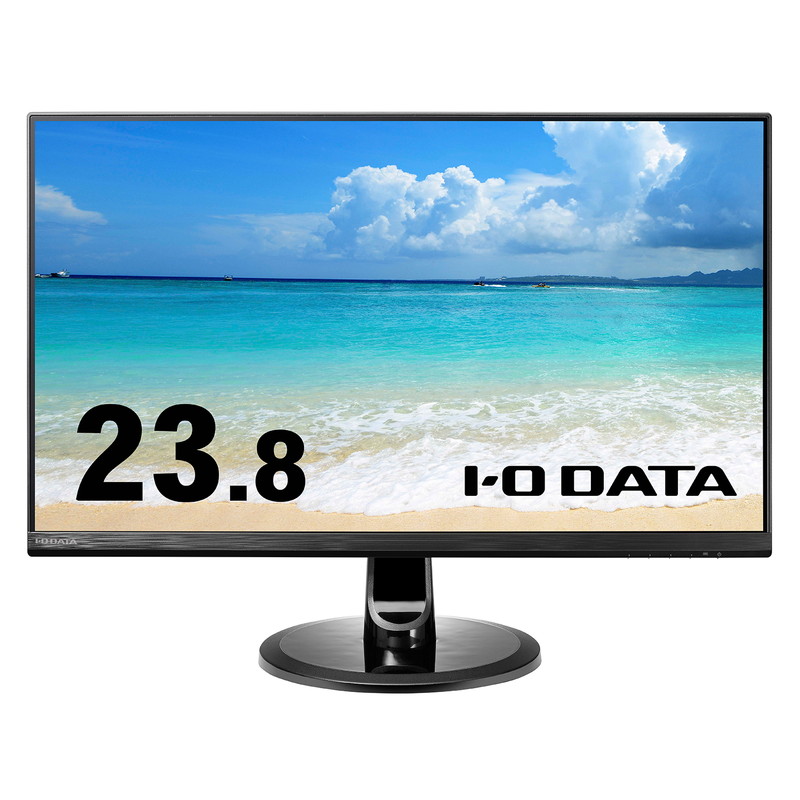 LCD-MQ241XDB-A/23.8インチ WQHD液晶モニター ブラック