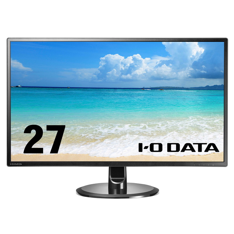 LCD-MQ271XDB-Aプレミアムアウトレット／27インチ WQHD液晶モニター ブラック