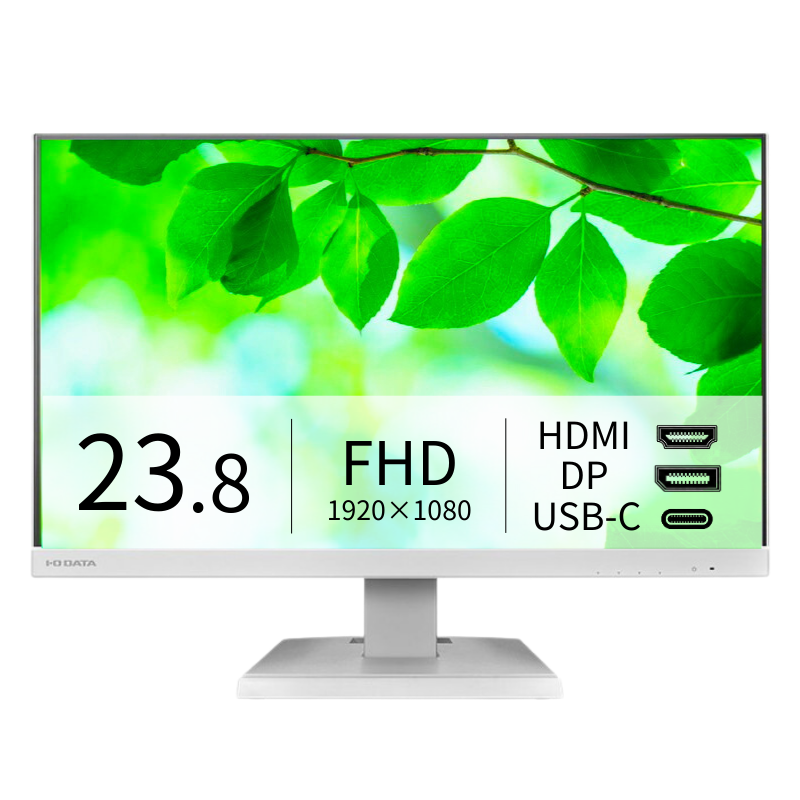LCD-C242SDW/23.8インチ フルHD液晶モニター ホワイト