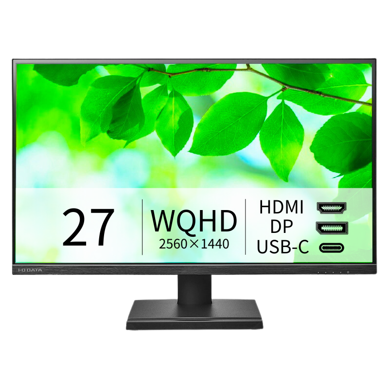 LCD-CQ270SA/27インチ WQHD液晶モニター ブラック