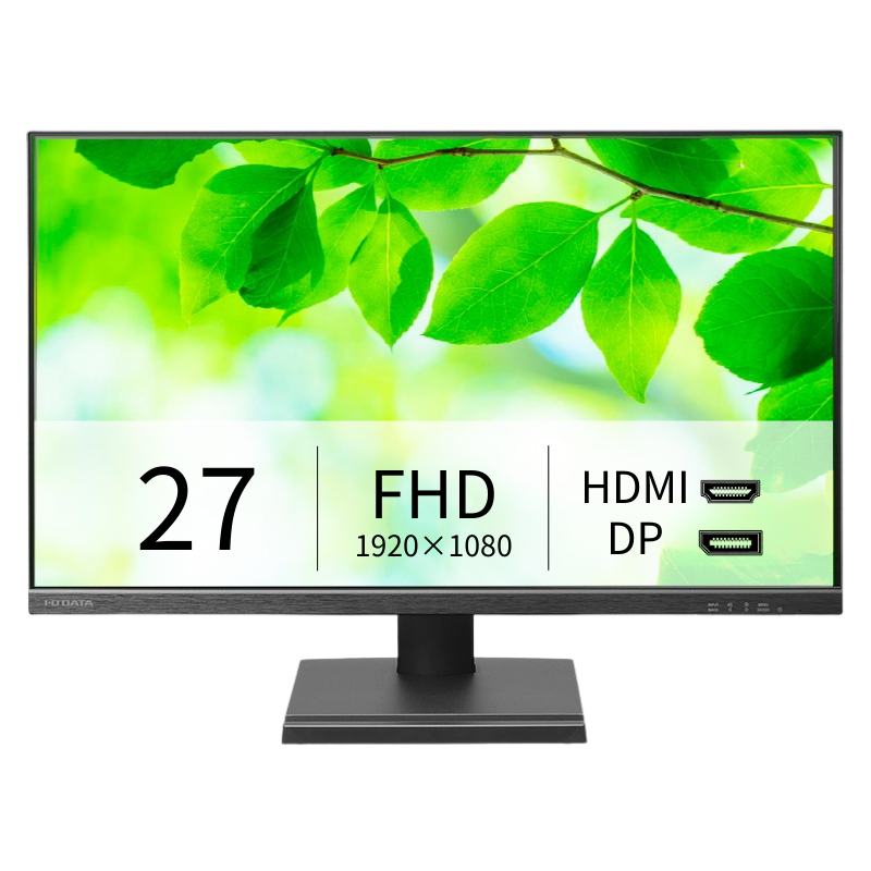 LCD-D272SA/27インチ フルHD液晶モニター ブラック