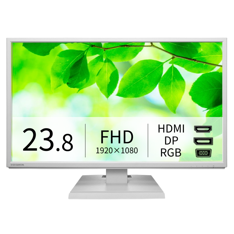 LCD-DF241EDW-A/23.8インチ フルHD液晶モニター ホワイト